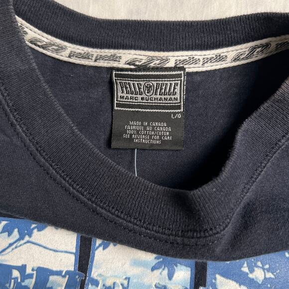 Vintage Pelle Pelle Marc Buchanan Riverfall Size Youth Large 100% Cotton T-shirt - Picture 7 of 7